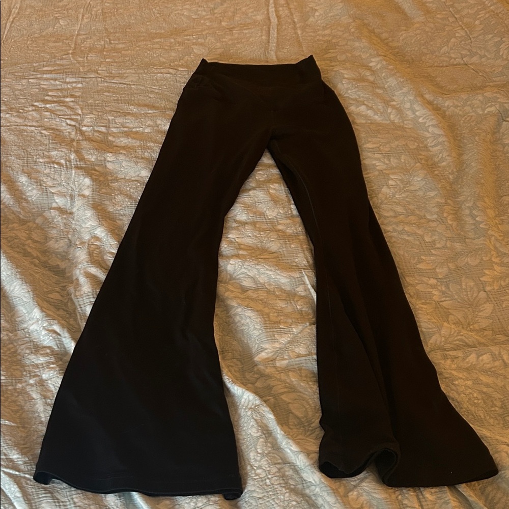 Aerie Black High-Waist Pants
